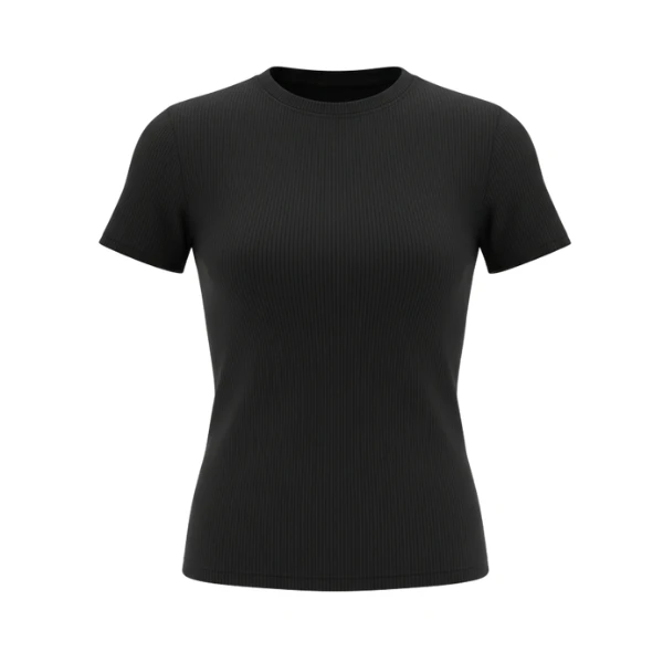 تی‌شرت آستین کوتاه راحتی زنانه مدل کبریتی کد A580