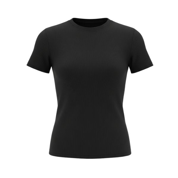 تیشرت آستین کوتاه راحتی زنانه مدل کبریتی کد A580