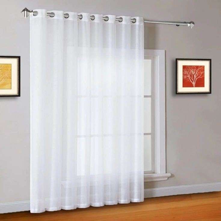 پرده پرندک مدل حریر ساده سایز 600X280 سانتی متر