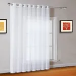 پرده پرندک مدل حریر ساده سایز 600X280 سانتی متر