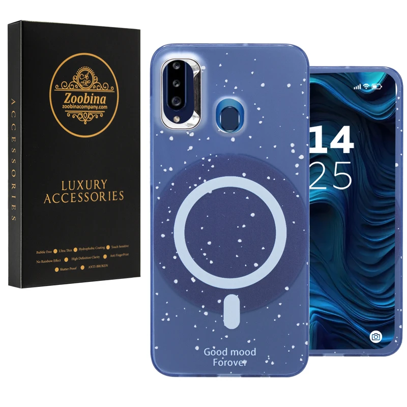 کاور زوبینا مدل Pinto مناسب برای گوشی موبایل سامسونگ Galaxy A20S 