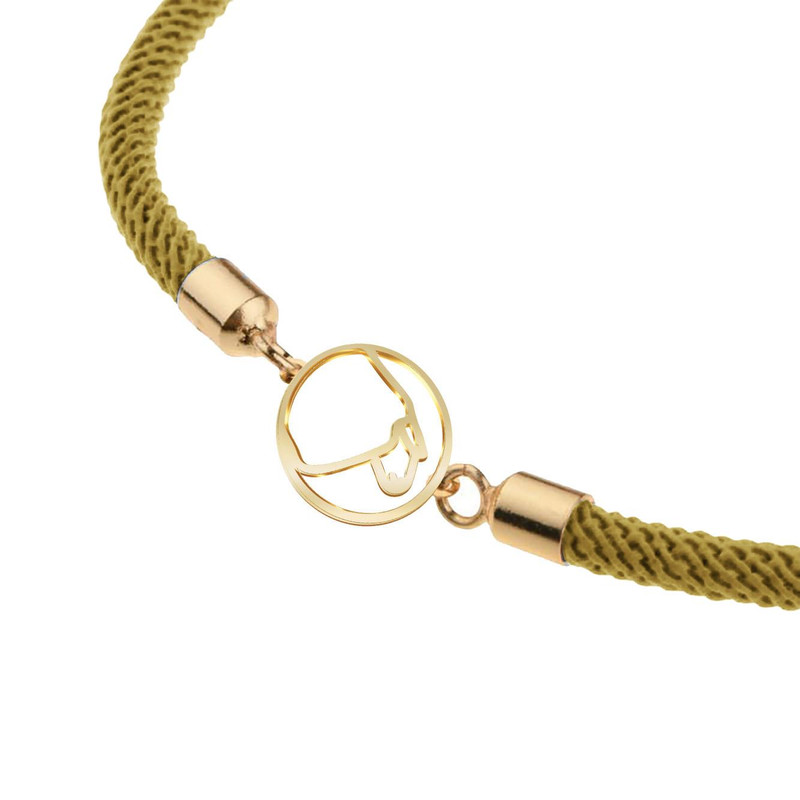 دستبند طلا 18 عیار زنانه مدوپد مدل گوسفند کد D14-10208