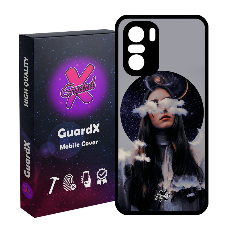 کاور گارد ایکس طرح Girl مدل Glass10011 مناسب برای گوشی موبایل شیائومی Poco F3/MI 11X/MI 11X Pro/Redmi K40/K40 Pro
