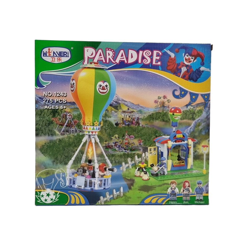 ساختنی طرح بالن شهربازی مدل PARADISE