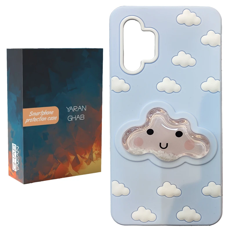 کاور قاب یاران مدل ابر مناسب برای گوشی موبایل سامسونگ Galaxy A32 4G