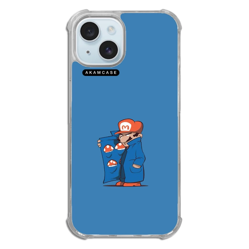 کاور آکام مدل AMCWTA15-SUPER MARIO8 مناسب برای گوشی موبایل اپل iPhone 15