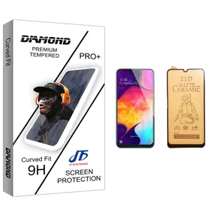 JF Diamond glass Ceramics Screen Protector For Samsung سامسونگ Galaxy A50