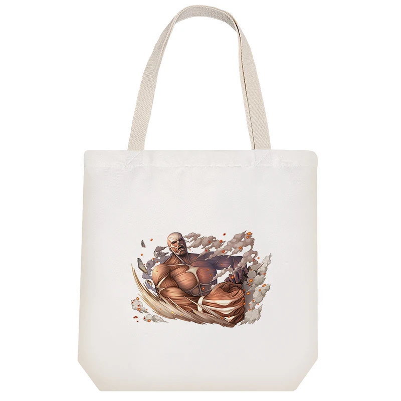 ساک خرید خندالو مدل انیمه اتک آن تایتانattack on titan کد 1481