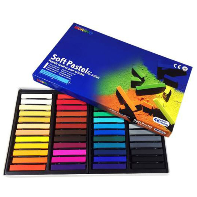 پاستل گچی 48 رنگ مونگیو سافت کد MP48