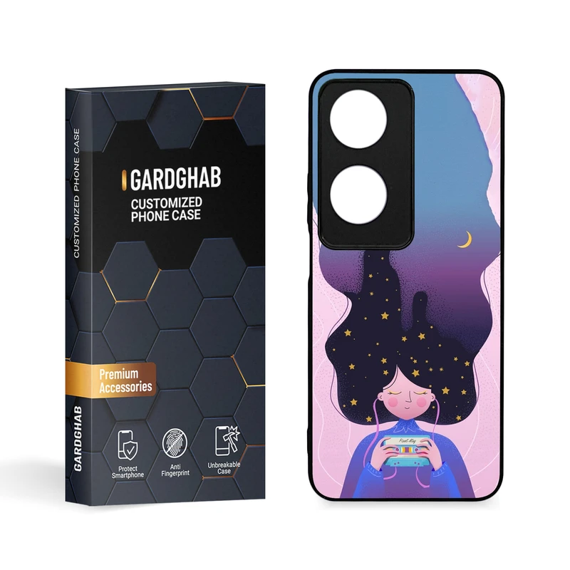 کاور گارد قاب مدل دخترانه مناسب برای گوشی موبایل آنر X7B