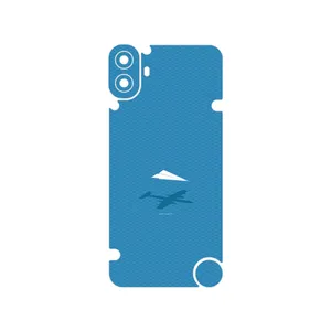 MAHOOT Minimal Paper Airplane Cover Sticker for Nothing CMF Phone 1