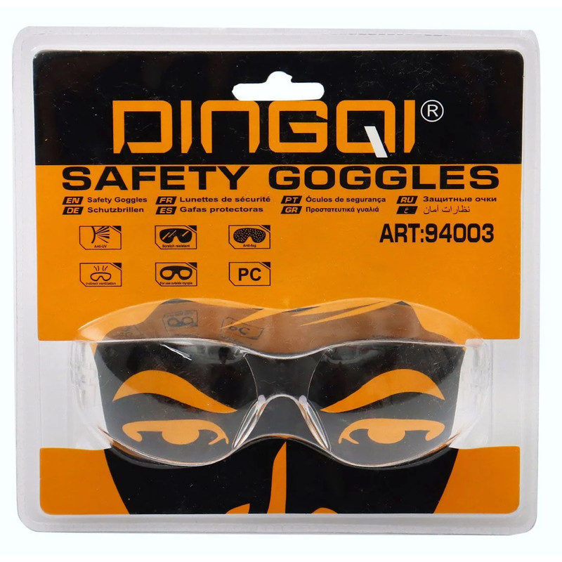 عینک ایمنی دینگشی مدل 94003