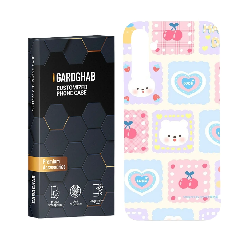 کاور گارد قاب مدل دخترانه مناسب برای گوشی موبایل سامسونگ Galaxy A14