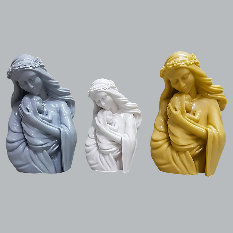 قالب شمع مدل آغوش مادر