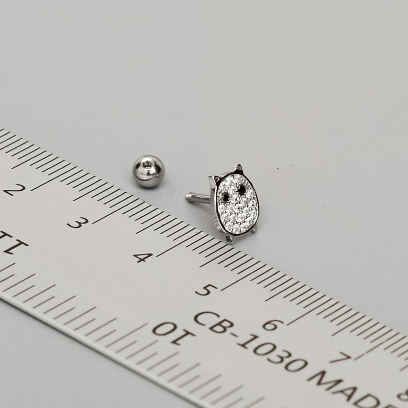 پیرسینگ گوش زنانه پایتخت مدل PS398_A پیرسینگ گوش زنانه پایتخت مدل PS398_A