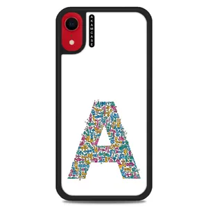 AKAM AMC-WAXR-ALPHADOODLEBET-1 Cover For Apple iPhone XR