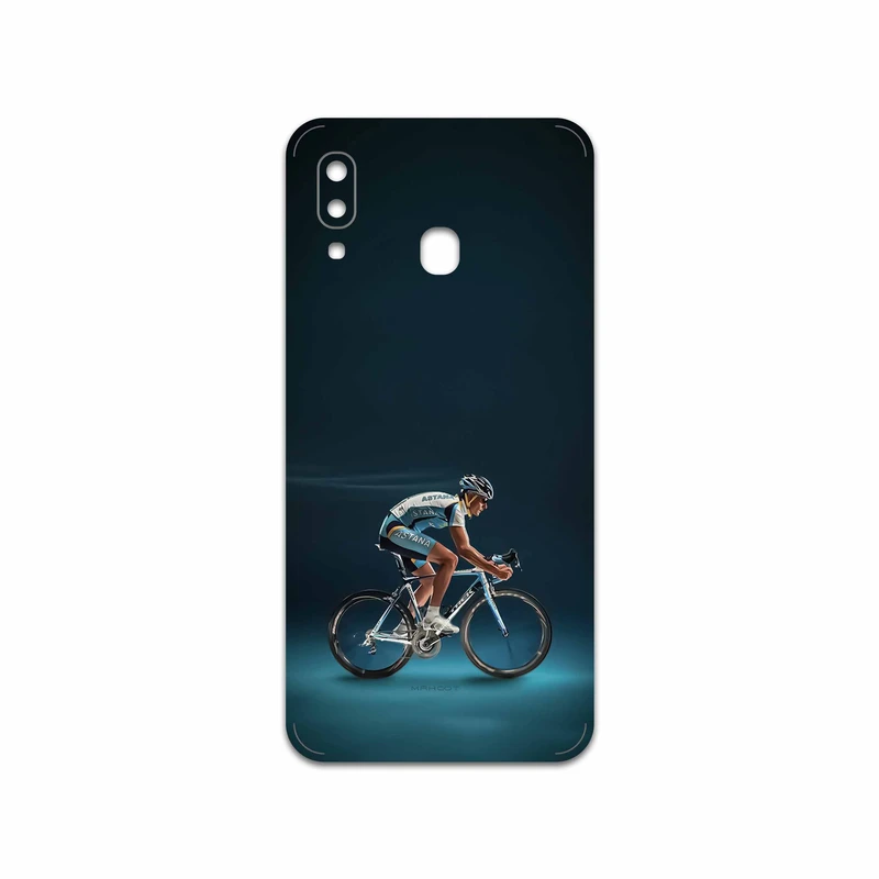 برچسب پوششی ماهوت مدل Road cycling مناسب برای گوشی موبایل سامسونگ Galaxy A30