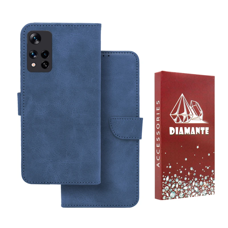 کیف کلاسوری دیامانته مدل Bors Ros مناسب برای گوشی موبایل شیائومی Redmi Note 11 Pro Plus