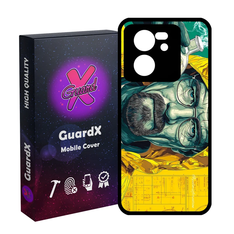 کاور گارد ایکس طرح Walter White مدل 11072 مناسب برای گوشی موبایل شیائومی 13T/13T Pro/Redmi K60 Ultra