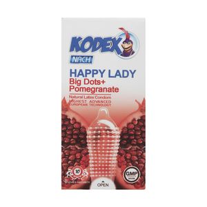 نقد و بررسی کاندوم ناچ کدکس مدل Happy Lady بسته 10 عددی توسط خریداران