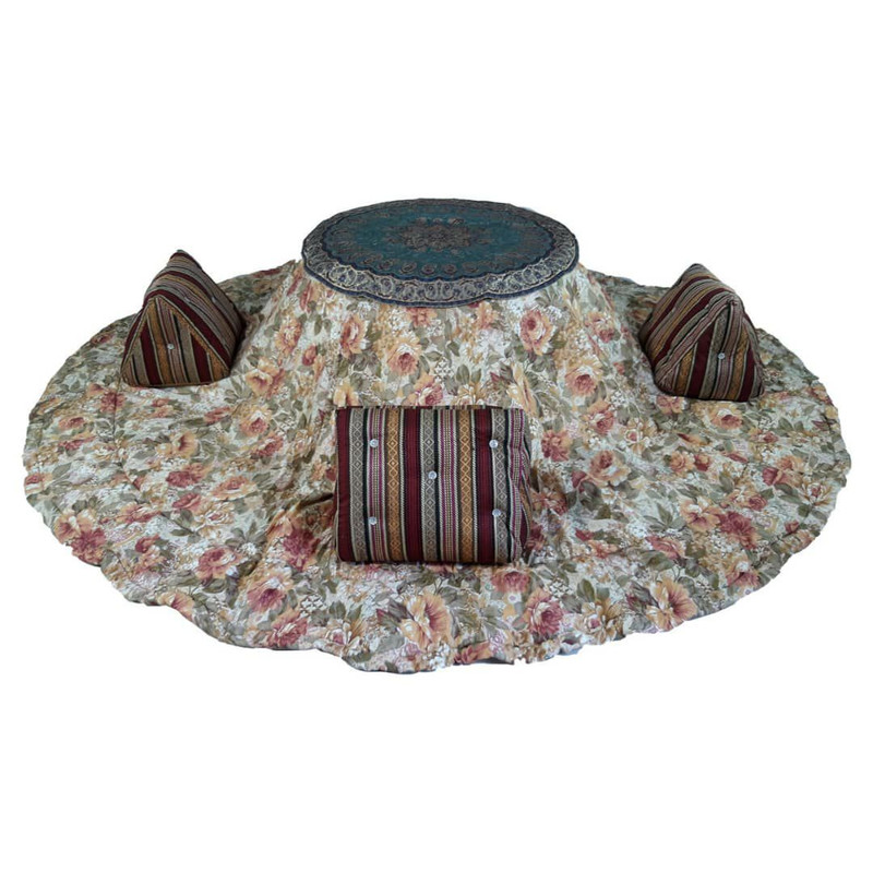 لحاف کرسی خانه سبز اسماعیلی مدل GL-Nasim سایز 400x400 سانتی متر