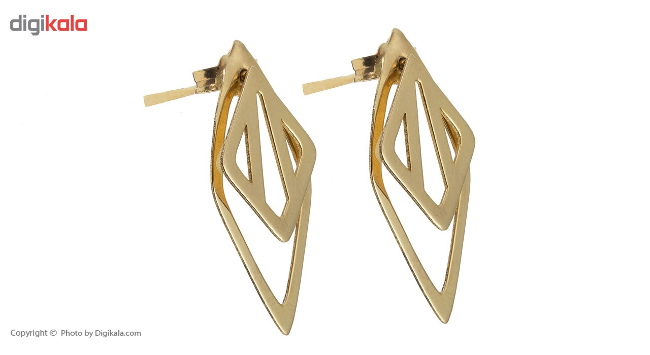گوشواره طلای 18 عیار زنانه ماهک مدل ME0611