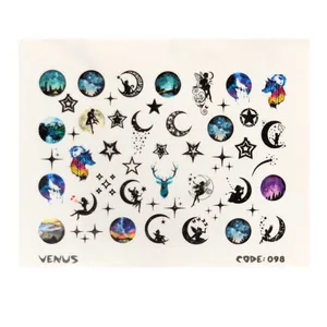 برچسب لنز ناخن مدل ونوس کد 098