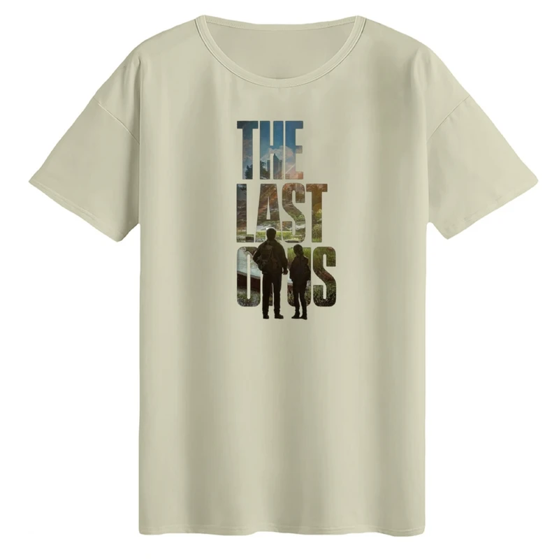 تی‌شرت لانگ آستین کوتاه زنانه مدل LAST OF US