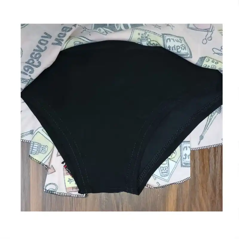 مایو زنانه مدل 529 رنگ صورتی