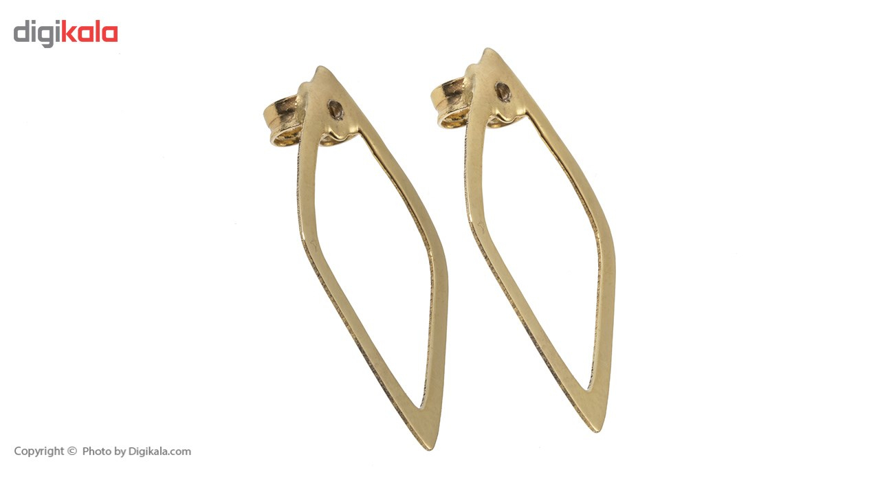 گوشواره طلای 18 عیار زنانه ماهک مدل ME0611