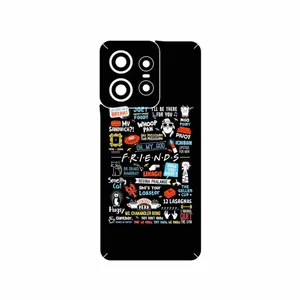 MAHOOT Friends 2 Cover Sticker for Motorola Edge 50 Pro