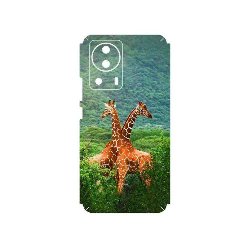برچسب پوششی ماهوت مدل Giraffe مناسب برای گوشی موبایل شیائومی 13 Lite