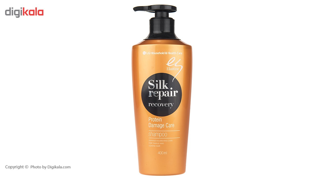 شامپو کراتینه ال جی سری Recovery مدل Silk Repair حجم 400 میلی لیتر