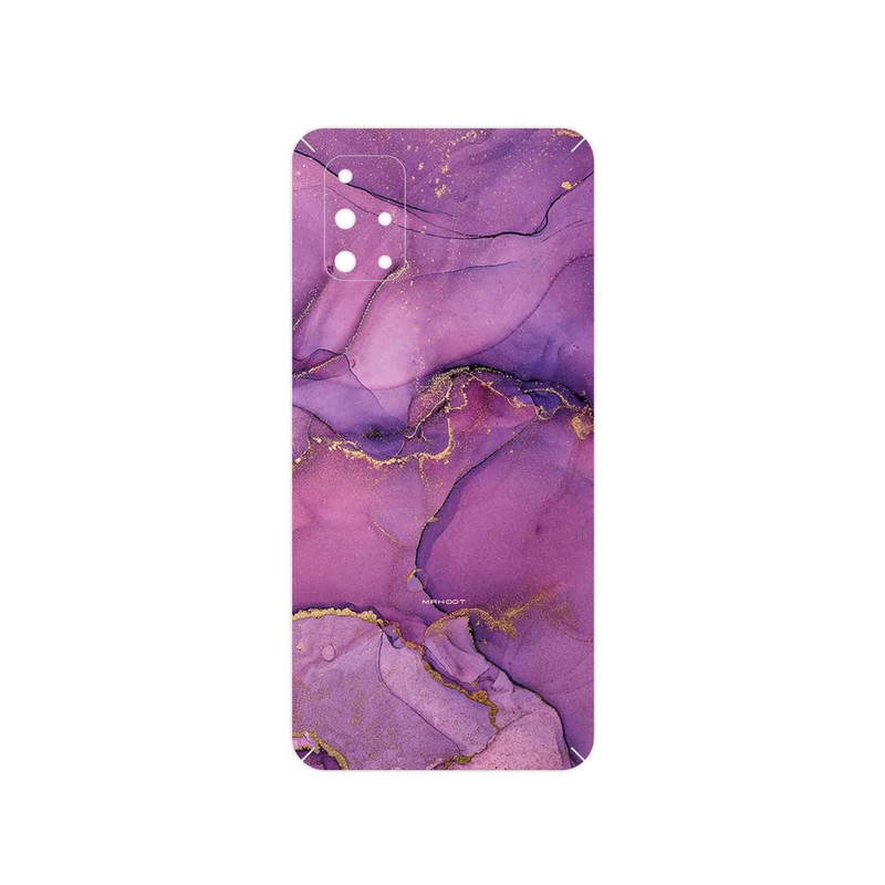 برچسب پوششی ماهوت مدل Purple Marble مناسب برای گوشی موبایل سامسونگ Galaxy M31S