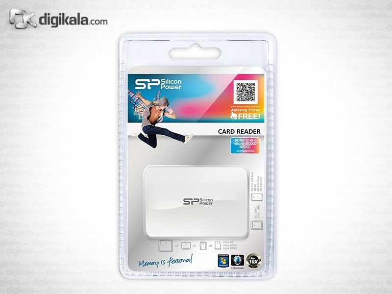کارت خوان همه کاره سیلیکون پاور USB 3.0 main 1 3