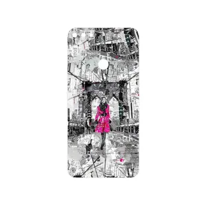 MAHOOT Collage of Catwalk Bridge Cover Sticker for Honor 7C