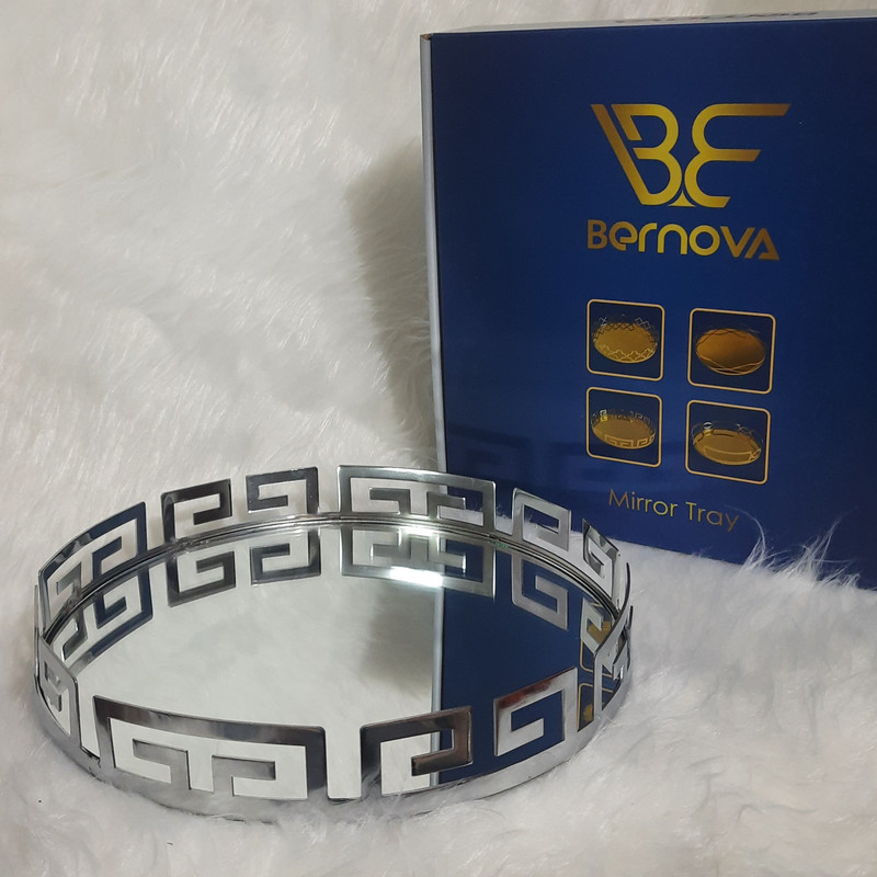 سینی برنوا مدل کف آینه کد V.1