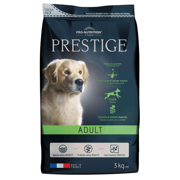 غذای خشک سگ بالغ فلانازور مدل ADULT وزن 3 کیلوگرم