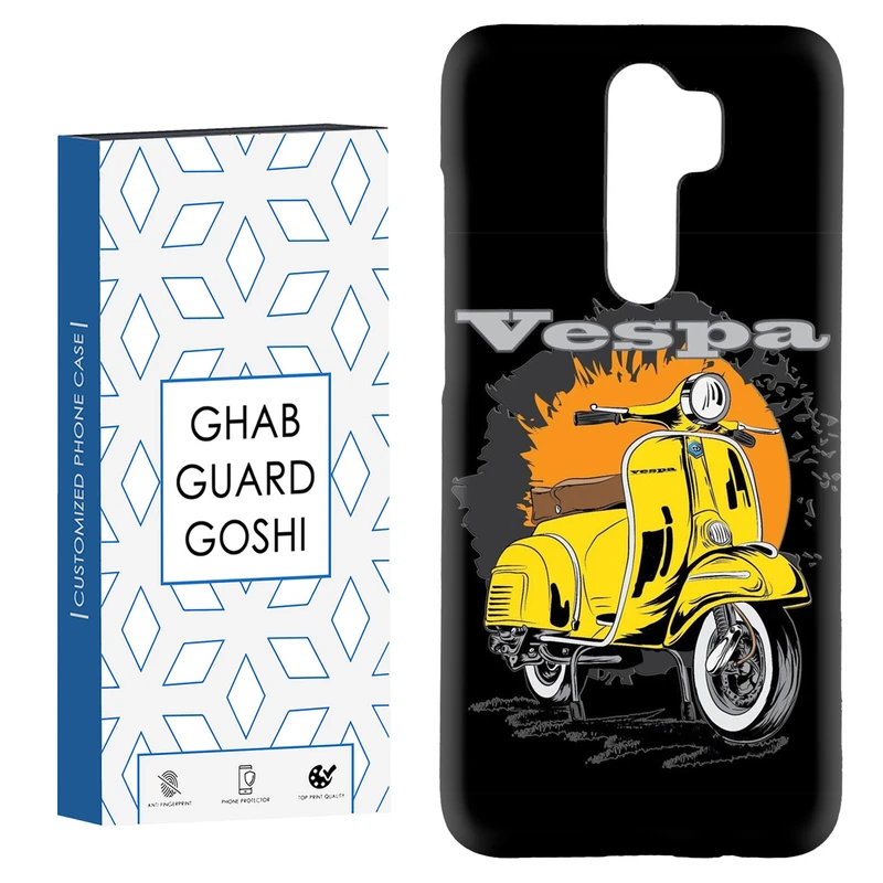 کاور قاب گارد گوشی طرح وسپا کد Dimo-727 مناسب برای گوشی موبایل شیائومی Redmi Note 8 pro