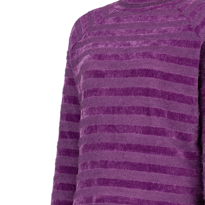 بلوز آستین بلند زنانه سرژه مدل 203414 رنگ بنفش