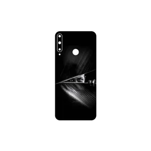 MAHOOT Black Portrait Cover Sticker for Huawei Y7p
