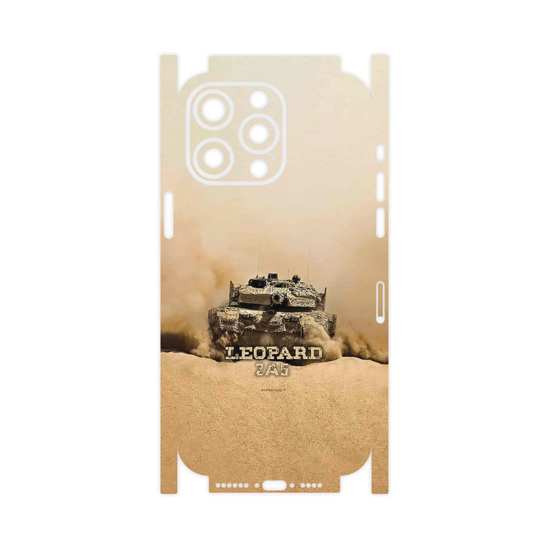برچسب پوششی ماهوت مدل Leopard_2A5_tank-FullSkin مناسب برای گوشی موبایل اپل iPhone 15 Pro Max