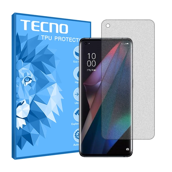 محافظ صفحه نمایش مات تکنو مدل Resistant مناسب برای گوشی موبایل اوپو Find X3 Pro