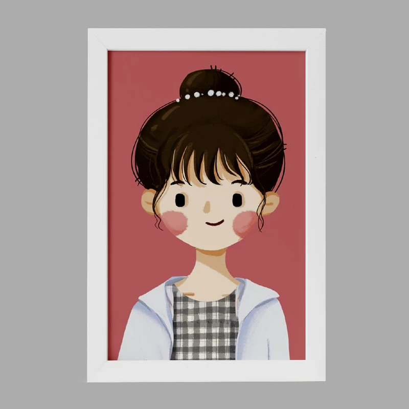 تابلو خندالو مدل دخترانه فانتزی کد 25713