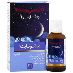 قطره ملاتونایت با طعم تافی ویتاویوا  - 1 میلی گرم حجم 30 میلی لیتر
