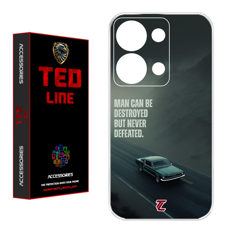 کاور تد لاین طرح ماشین کد 1131 مناسب برای گوشی موبایل شیائومی Redmi Note 13 Pro 4G / Poco M6 Pro