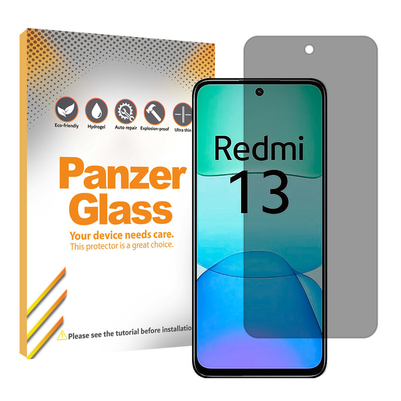 محافظ صفحه نمایش حریم شخصی پنزر گلس مدل Resistant‌ مناسب برای گوشی موبایل شیائومی Redmi 13