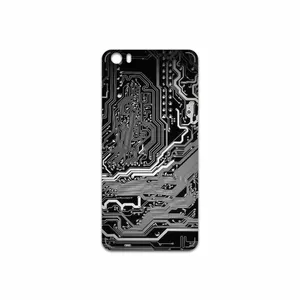 MAHOOT Black Printed Circuit Board Cover Sticker for Xiaomi Mi 5