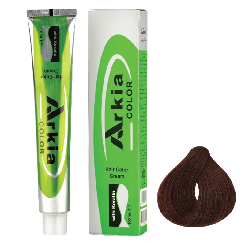 رنگ مو آرکیا شماره 5.762 حجم 100 میلی لیتر رنگ دارچینی