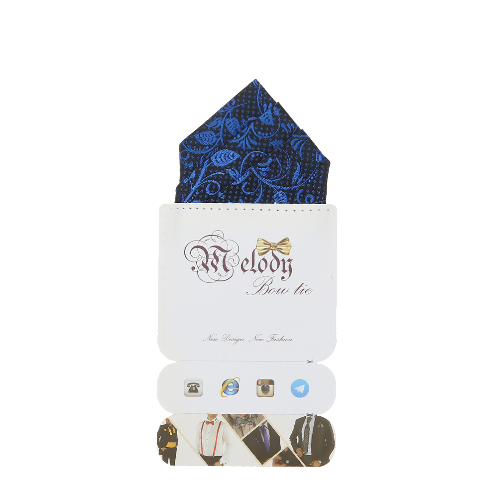 دستمال جیب مردانه ملودی مدل PS5106MPEbl